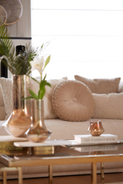 6856685 | Kussen Ø40 cm BEREND - zand | Light & Living