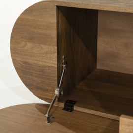 96424 | TV meubel  King 210x40x43 - bruin | Eleonora