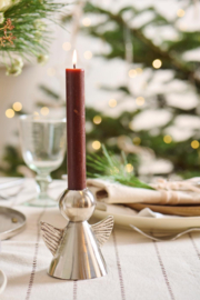 9319-12 | Candle holder angel - silver | Ib Laursen - Medio november verwacht!