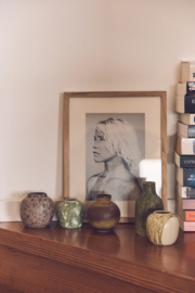 AVC0003 | 70s ceramics: small vases, persuit (set of 5)  | HKliving 