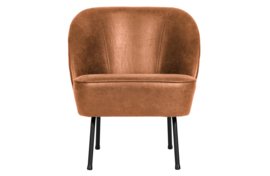 800748-B | Vogue fauteuil - leer cognac | BePureHome