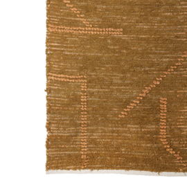 TTK3066 | hand woven cotton runner - mustard/honey (70x200) | HKliving