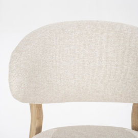 96174 | Stoel Mikky - naturel/beige | Eleonora
