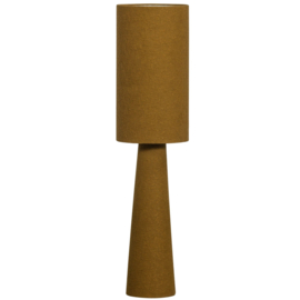 801397-T | Loft tafellamp - metaal/bouclé tapenade 90xø22cm | WOOOD