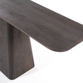 95767 | Sidetable Aron 180 x 40 x 75 - bruin | Eleonora