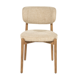 96603 | Stoel Rune - lichtbruin/taupe | Eleonora
