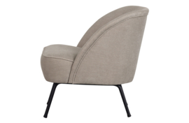 800748-S | Vogue fauteuil - geweven stof zand | BePureHome