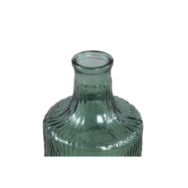 720847 | Nolane vase wavy lines - green sprayed | PTMD 