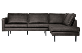 800971-Z | Rodeo hoekbank rechts - zwart | BePurehome