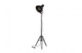 800468-Z | Spotlight staande vloerlamp - zwart | BePureHome