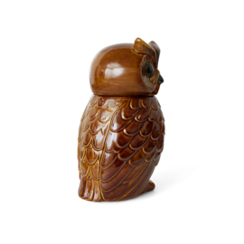 ACE7287 | Ceramic owl jar - roasted | HKliving