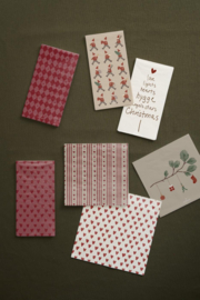 95854-00 | Napkin desert rose w/ hearts - 16psc | Ib Laursen - Binnenkort verwacht!