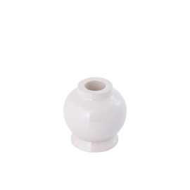 724171 | Ingere candleholder round - beige | PTMD