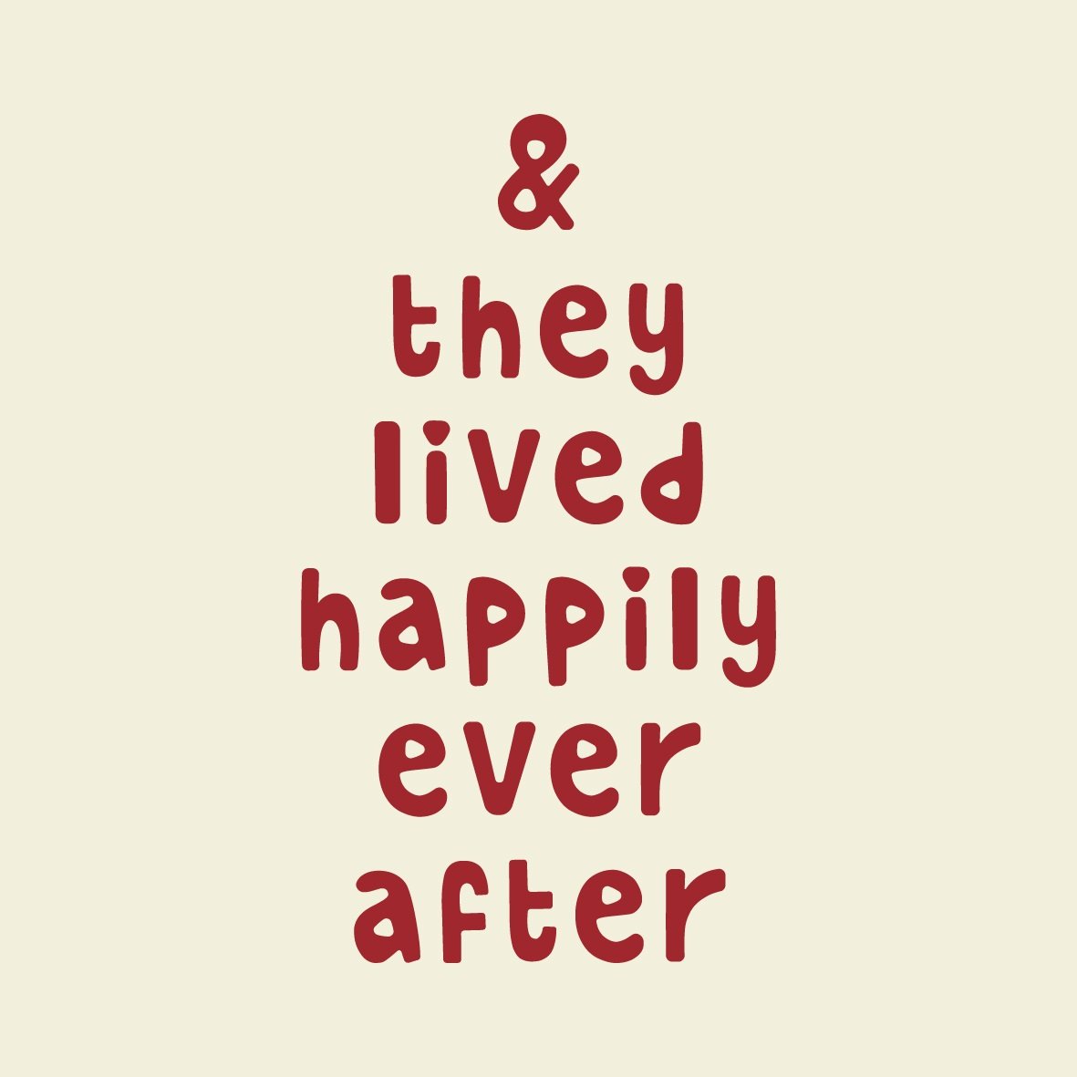 TE3109 | Tegeltje happily ever after | HomeBound by KY 