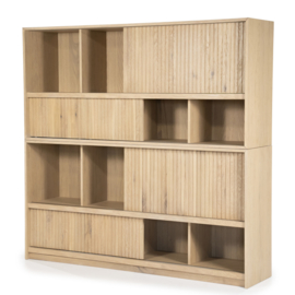 96210 | Boekenkast Milo - naturel  | Eleonora
