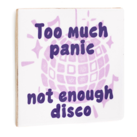 TE3213 | Tegeltje not enough disco | HomeBound by KY