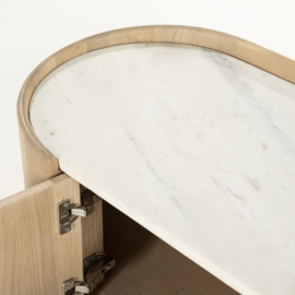 96366 | TV meubel Don 5-drs. - naturel | Eleonora