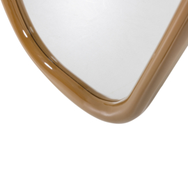 377773-H | Norea spiegel 120x60 cm - hout hoogglans honinggeel | WOOOD