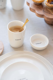 Koffiemok leukerd - wit | Zusss 