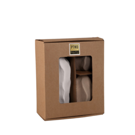 733976 | Raynal vases set of 3 - light brown | PTMD