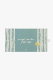 10 complimentenkaartjes - multicolor | Zusss