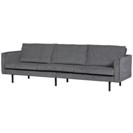 800543-ZG | Rodeo bank 3-zits - zwart/grijs | BePureHome