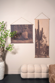733029 | Nimrod painting cactuses - light brown | PTMD