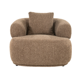 96609 | Fauteuil Bruno - Bruin Koda | Eleonora