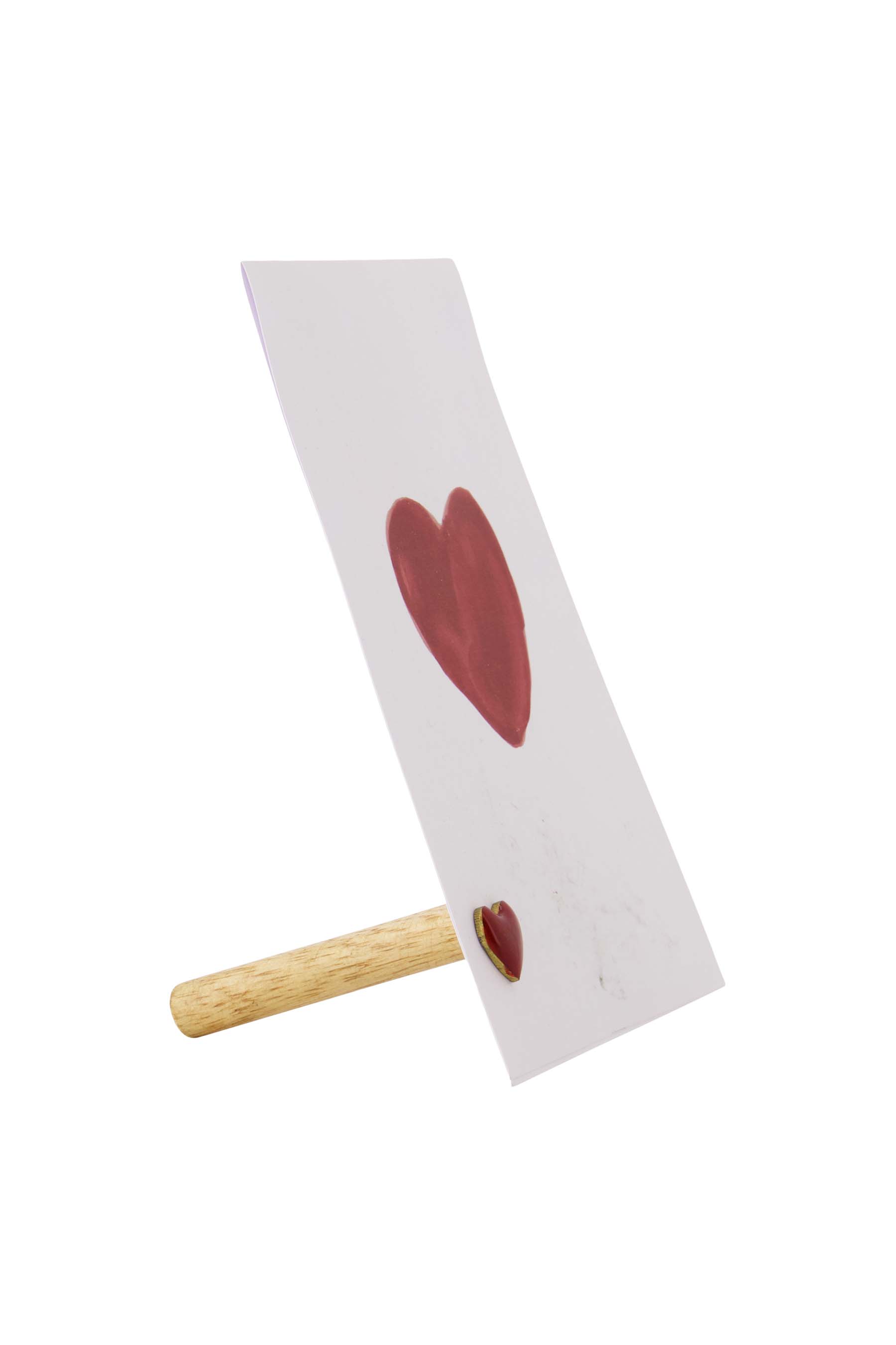 Kaartenstandaard magneet hartje - rood | Zusss - Wordt verwacht!