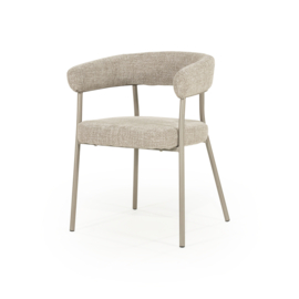 250028 | Stoel Yovi - taupe | By-Boo