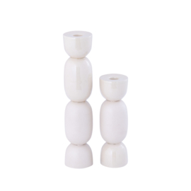 724155 | Cairy candleholder S - beige | PTMD