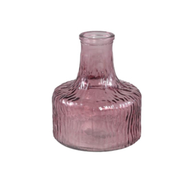 720846 | Nolane vase wavy lines - pink sprayed | PTMD