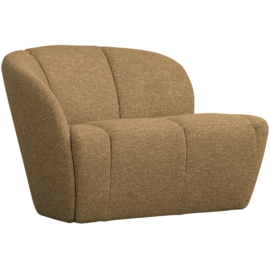 377518-GM/377469-GM | Mojo 2-zits bankje (links of rechts) - boucle geel/bruin melange| WOOOD