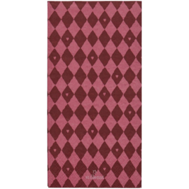 95856-33 | Napkin harlequin w/ hearts - 16psc | Ib Laursen - Binnenkort verwacht!