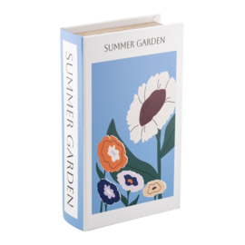 ZB0733 | Opbergboek koffietafel summer garden 21x13cm | HomeBound by KY