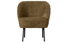 800748-BR | Vogue fauteuil - Structure velvet Brass | BePureHome