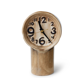 ACL0002 | Retro ceramic clock - cream | HKliving