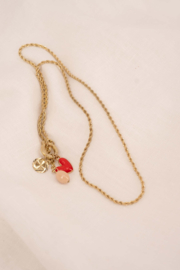 Ketting met bedels - goud | Zusss