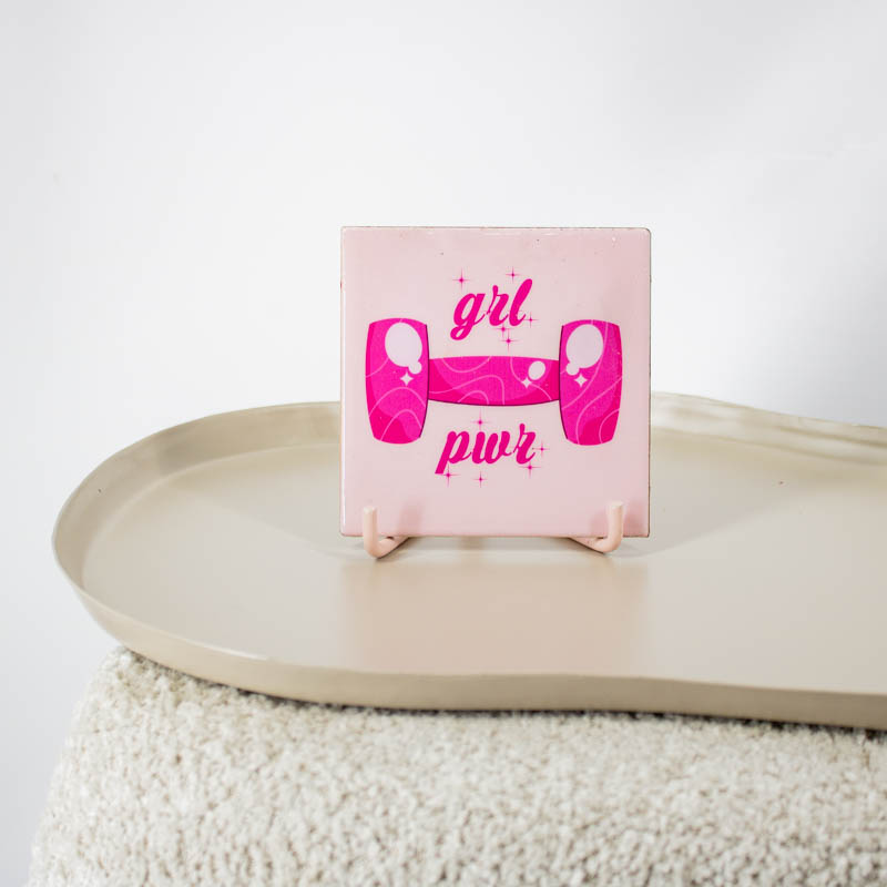 TE2974 | Tegeltje girl power | HomeBound by KY