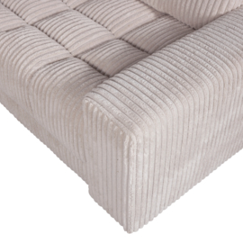 379015-RN | Second date hoekbank rechts - ribstof naturel | WOOOD