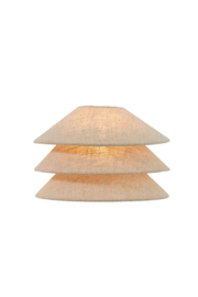3130284 | Wandlamp 28x14x19 cm Warido - naturel | Light & Living - Binnenkort verwacht!