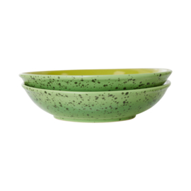 ACE7178 | 70s ceramics: curry bowls, Upside down (set of 2) | HKLiving *uitlopend artikel, laatste exemplaar