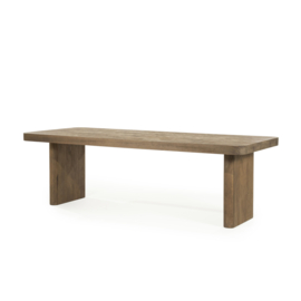 96427 | Eettafel Edward 240x100x76 - bruin | Eleonora