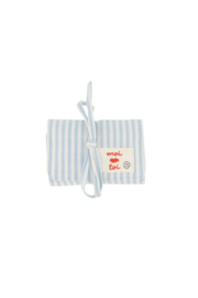 Sieraden etui gestreept  - lichtblauw/wit | Zusss