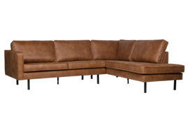 800971-B | Rodeo hoekbank rechts - cognac | BePureHome