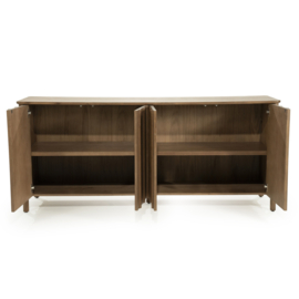 96409 | Dressoir Jake 4-drs. - bruin | Eleonora