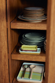  KST0220 | 70s ceramics: serving spoons, hills (set of 2) | HKliving 