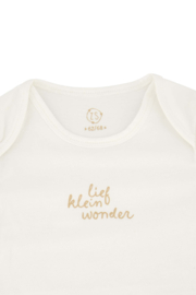 Rompertje in giftbox lief klein wonder - off white | Zusss