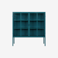 Vitrinekast Kentucky  - Diepblauw | New Routz