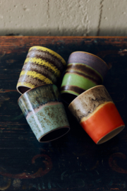KST0245 | 70s ceramics: coffee mug, fierce | HKliving - Eind oktober verwacht!
